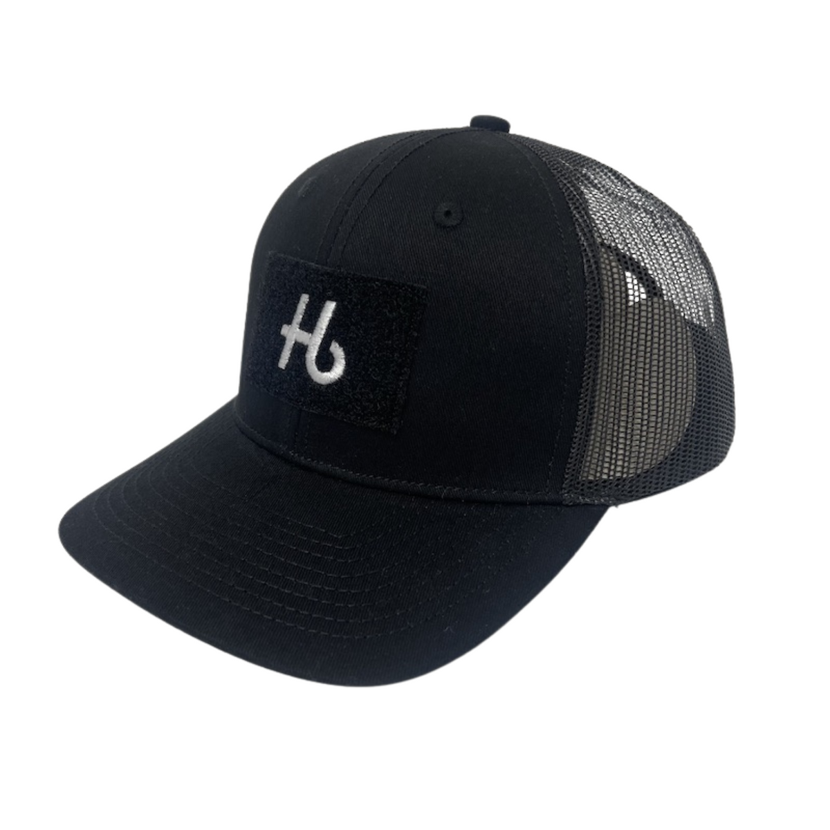 Retro Trucker Hat - Black