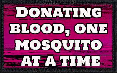 Donating Blood, One Mosquito At A Time
