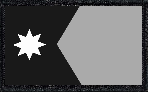 Minnesota State Flag Black and White