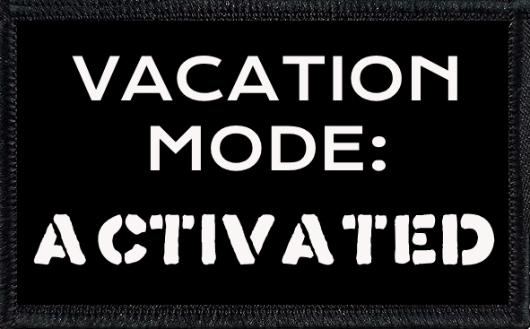 Vacation mode: Activated.