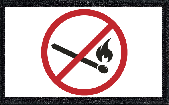 No Fire Or Flammable Material