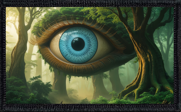 All Seeing Eye In Forest