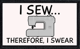 I Sew Therefore I Swear