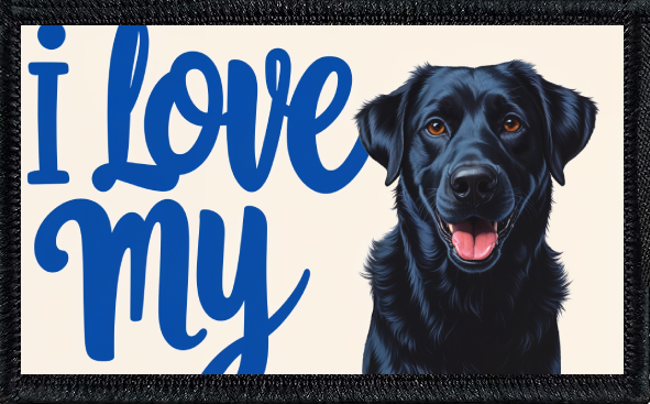 I Love My Black Labrador