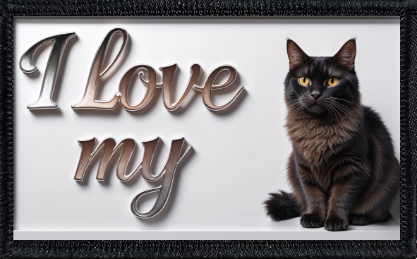 I Love My Bombay Cat