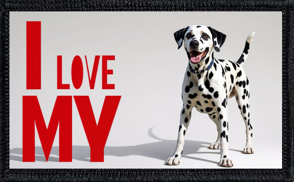 I Love My Dalmatian