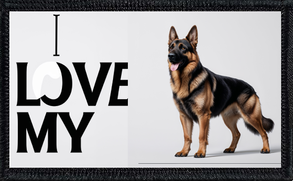 I Love My German Shepherd