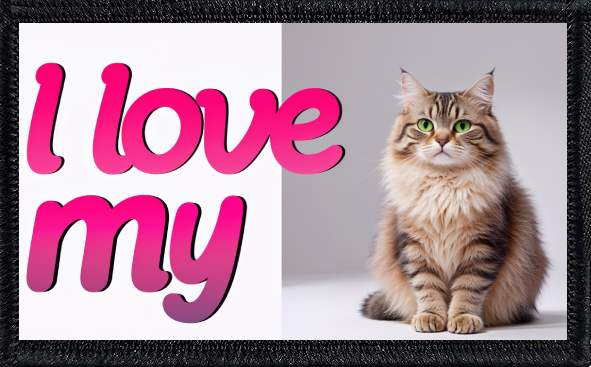 I Love My Longhaired Tabby