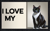 I Love My Tuxedo Cat