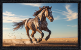 Galloping Appaloosa