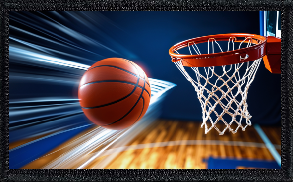 Basketball With Hoop