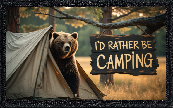 I'd Rather Be Camping 1