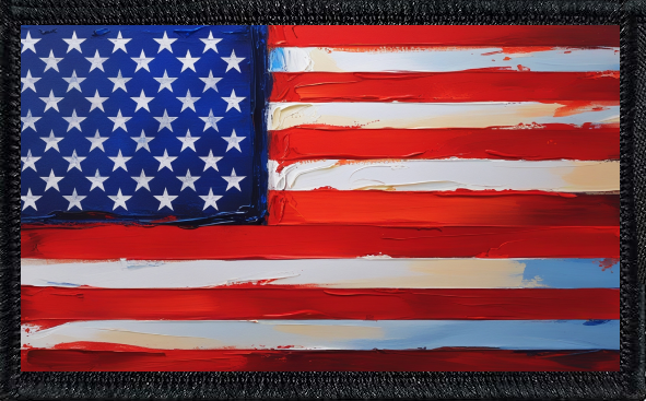 USA Flag Painted