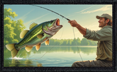 Reeling In Largemouth Bass