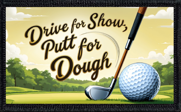 Drive For Show, Putt For Dough
