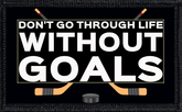Don't Go Through Life WIthout Goals