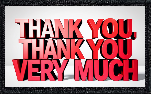 Thank You, Thank You Very Much