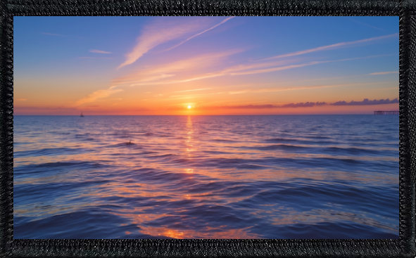 Sunset Over Ocean