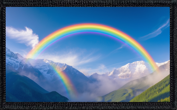 Rainbow Over Mountain