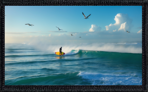 Lone Surfer