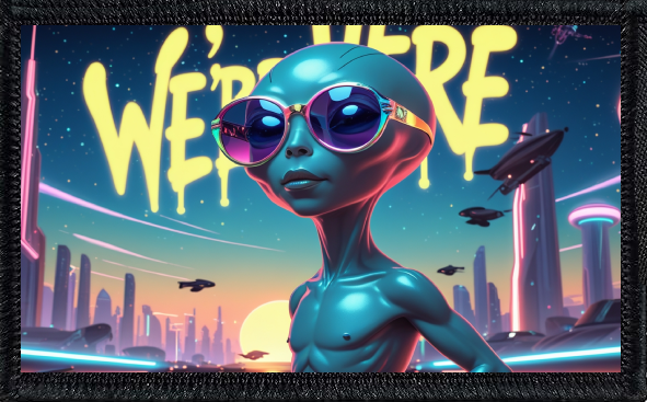 Alien "We're Here" 1