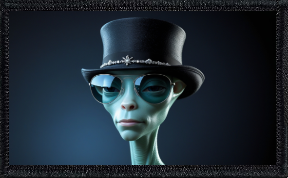 Alien With Top Hat 2