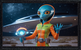 Retro Alien