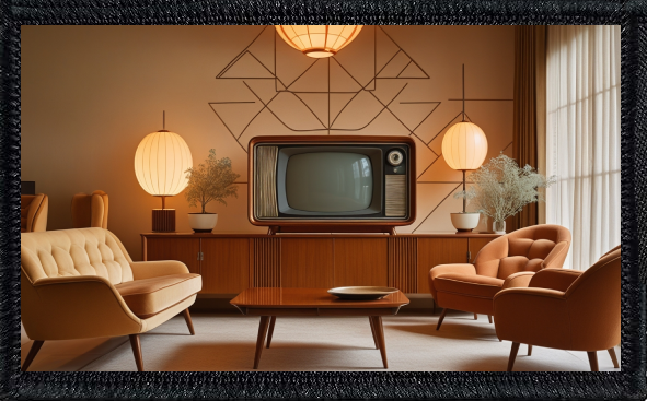 Mid-Century Modern Living Room